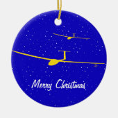 Segelflugzeug Keramikornament (Vorne)