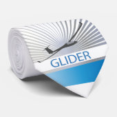 Segelflugzeug Krawatte (Gerollt)