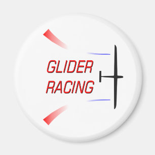 SEGELFLUGZEUG-LAUFEN MAGNET