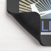 Segelflugzeug Sailplane Flugzeuge Mousepad (Ecke)