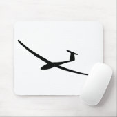 Segelflugzeug sailplane mousepad (Mit Mouse)