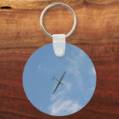 Segelflugzeug Schlüsselanhänger (Vorderseite)