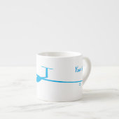 Segelflugzeug - was sonst? espressotasse (Vorderseite Rechts)