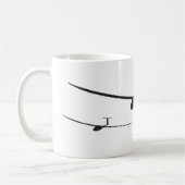 Segelflugzeug was sonst? kaffeetasse (Links)