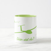 Segelflugzeug was sonst? tasse (Zentrum)