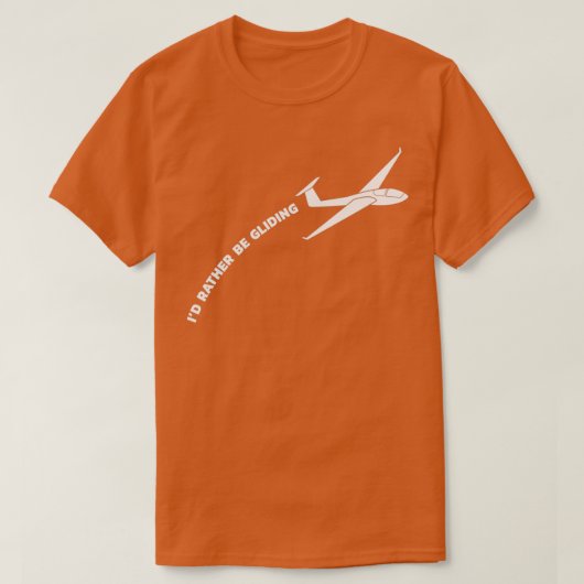 Segelflugzeugfahrer (3) T-Shirt (Design vorne)