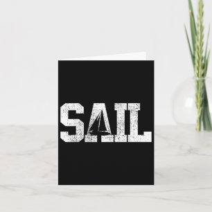 Segelgeschenk Karte