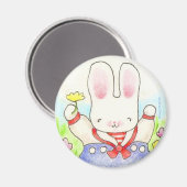 Segelhasen-Magnet Magnet (Vorderseite/Rückseite)