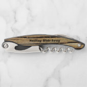 SegelhideAway Custom Wein Flaschenöffner Kellnermesser (Vorderseite)