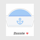 Segelhut Aufkleber (Blatt)