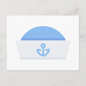 Segelhut Postkarte (Vorderseite)