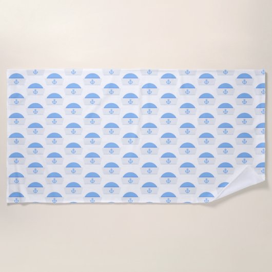 Segelhut Strandtuch (Vorderseite)