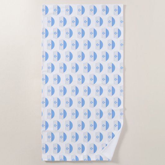 Segelhut Strandtuch (Vorderseite)