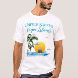 Segelinseln der US-Jungfrau T-Shirt