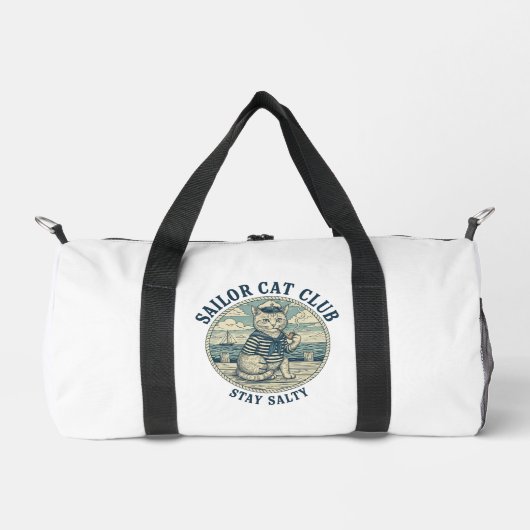 Segelkatzenclub Duffle Bag (Vorderseite)