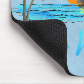 Segelkey West Florida Mousepad (Ecke)