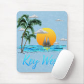 Segelkey West Florida Mousepad (Mit Mouse)
