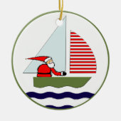 Segelkollektiv Keramik Ornament (Vorne)