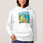 Segellandschaft Hoodie (Vorderseite)