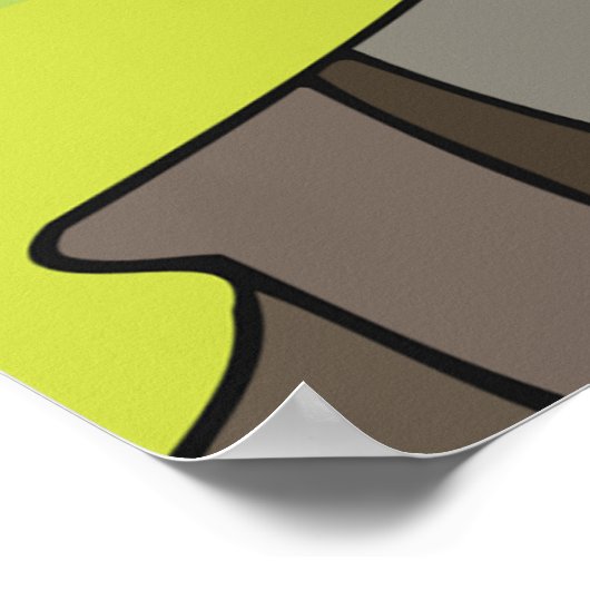 Segellandschaft Poster (Ecke)