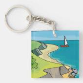 Segellandschaft Schlüsselanhänger (Vorderseite)