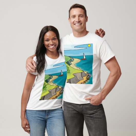 Segellandschaft T-Shirt (Unisex)