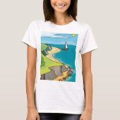 Segellandschaft T-Shirt (Vorderseite)