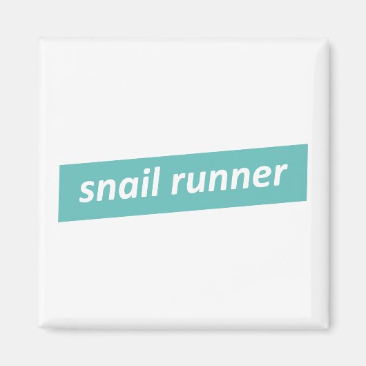 Segelläufer, Langläufer Magnet (Vorne)