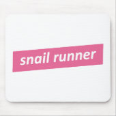 Segelläufer, Langläufer Mousepad (Vorne)