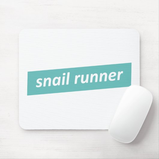 Segelläufer, Langläufer Mousepad (Mit Mouse)