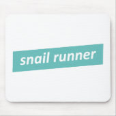 Segelläufer, Langläufer Mousepad (Vorne)