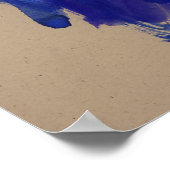 Segellilily Art Malerei Poster drucken (Ecke)