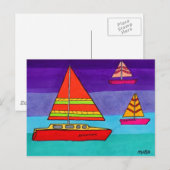 Segelmanager Postkarte (Vorne/Hinten)