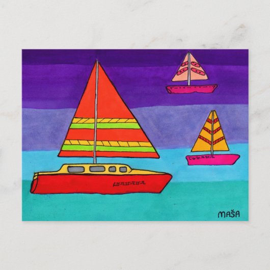 Segelmanager Postkarte (Vorderseite)