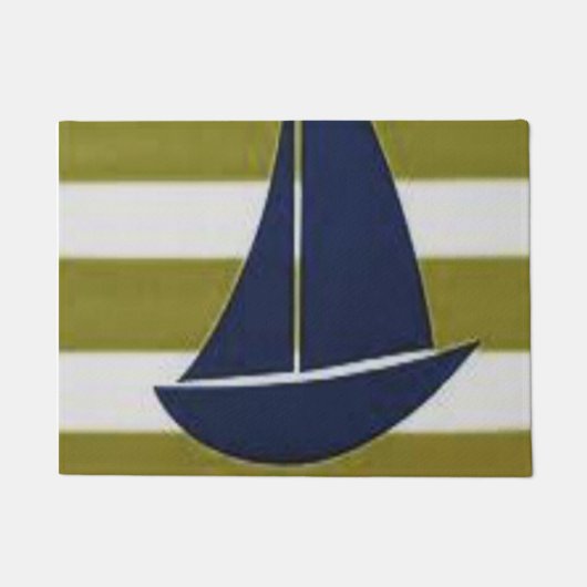 Segelmatte Fußmatte (Vorderseite)