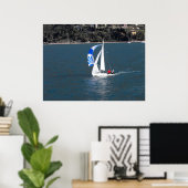Segeln am Gardasee Poster (Heimbüro)