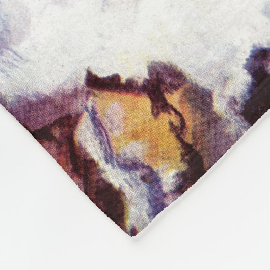 Segeln am Leuchtturm von Albert B. Zeichen Fleecedecke (Ecke)