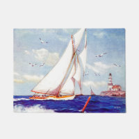 Segeln am Leuchtturm von Albert B. Zeichen