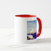 Segeln am Leuchtturm von Albert B. Zeichen Tasse (VorderseiteRechts)