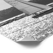 Segeln am See Champlain Poster (Ecke)