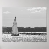Segeln am See Champlain Poster (Vorne)