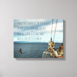 Segeln an der Küste Fieber Printmedien Leinwanddruck