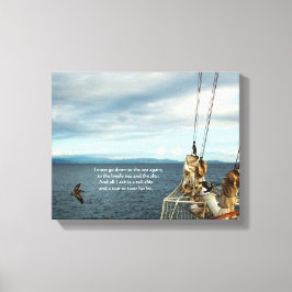 Segeln an der Küste Fieber Printmedien Leinwanddruck