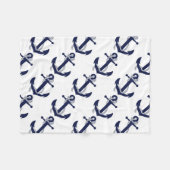 Segeln-Anker-Marine Fleecedecke (Vorderseite (Horizontal))