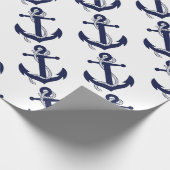 Segeln-Anker-Marine Geschenkpapier (Ecke)