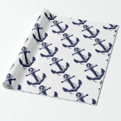 Segeln-Anker-Marine Geschenkpapier (Ungerollt)