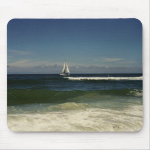 Segeln auf Assateague Insel-Staatsangehörig-Küst Mousepad