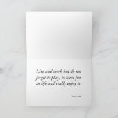 Segeln auf dem Hudson Karte (Innenseite)