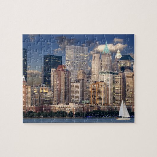 Segeln auf dem Hudson River in New York Puzzle (Horizontal)