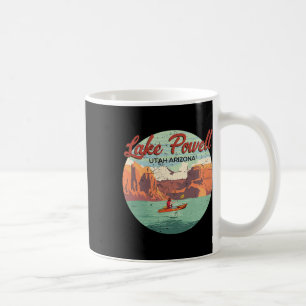 Segeln auf dem Lake Powell Utah Arizona Vintage Re Kaffeetasse